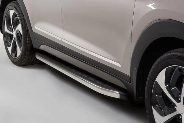 Omsa Line Fiat Doblo 2000-2009 Proside Krom Alınlı Yan Basamak - Resim 5