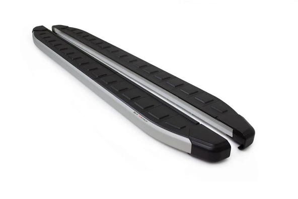 Omsa Line Ford Connect 2002-2014 Kısa Şasi Proside Mat Alüminyum Alınlı Yan Basamak ürün görseli