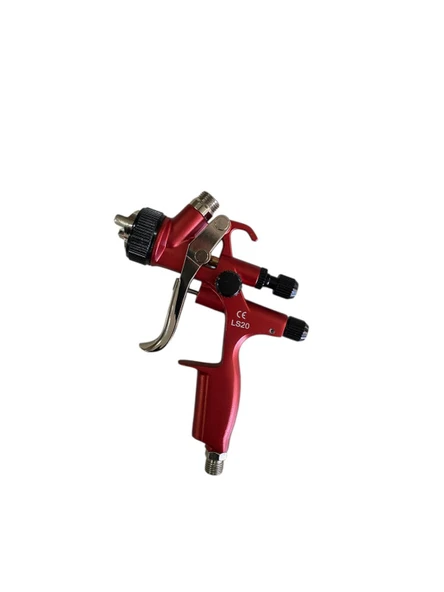 CARWELL LS20 ÜST DEPO BOYA TABANCASI KIRMIZI ürün görseli