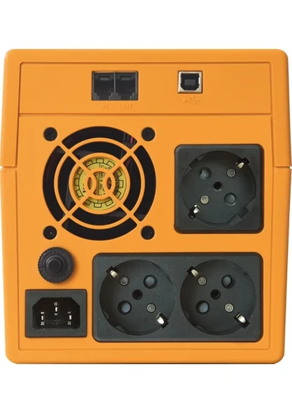 MAKELSAN LION 2200VA 1F/1F (2X9AH) 5/10DK LINE INTERAKTIF UPS - 2