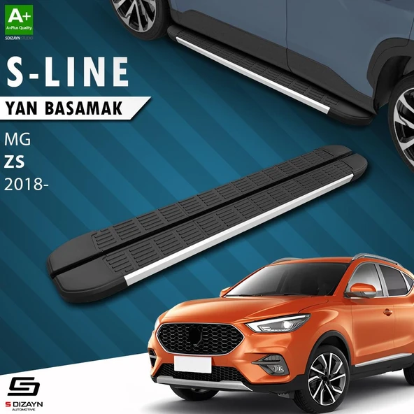 S-Dizayn MG ZS S-Line Aluminyum Yan Basamak 173 Cm 2018 Üzeri A+ Kalite ürün görseli 1