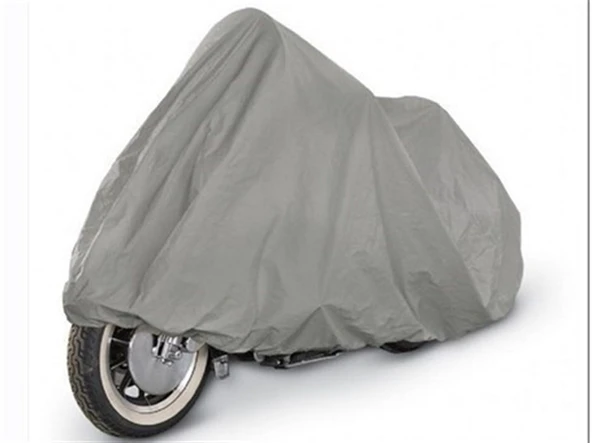 Guard Motorsiklet Branda 600 cc-1150 cc Large 4 Mevsim Miflonlu Gri - Resim 2