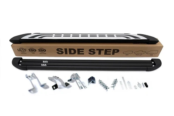 Omsa Line VW Tiguan 2016-2023 Faba Gri Yan Basamak - Resim 2