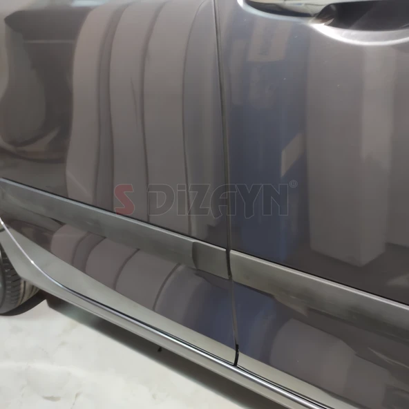 S-Dizayn Honda City ABS Plastik Yan Kapı Koruma Çıtası 2020 Üzeri A+ Kalite - Resim 5