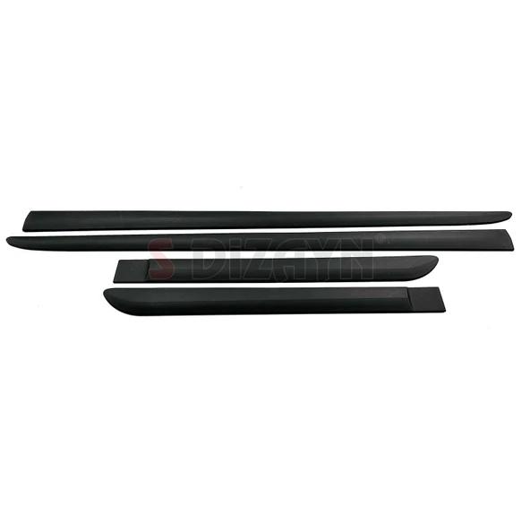 S-Dizayn Ford Focus ABS Plastik Yan Kapı Koruma Çıtası 2011-2019 A+ Kalite - Resim 2