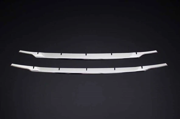 OMSA Ford Courier Krom Ön Tampon Çıtası 2 Parça 2014-2017 Arası ürün görseli