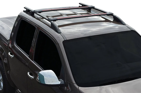 VW Amarok Sport Tavan Çıtası Siyah 2010-2021 Arası - Resim 5