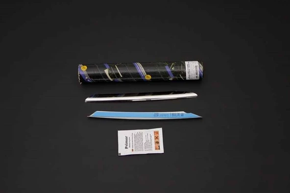 OMSA Honda Civic FC5 Krom Sis Far Çıtası 2 Parça 2016-2021 Arası - Resim 3