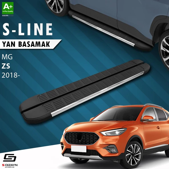 S-Dizayn MG ZS S-Line Krom Yan Basamak 173 Cm 2018 Üzeri A+ Kalite ürün görseli