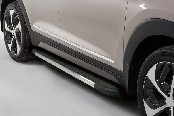 Omsa Line Togg T10X 2023 Sonrası Nevada Krom Alınlı Yan Basamak - Resim 4