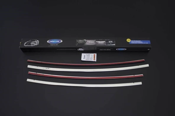 OMSA Citroen Nemo Krom Ön Tampon Çıtası 4 Parça 2007-2016 Arası - 4