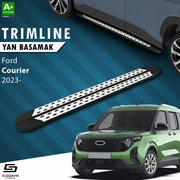 S-Dizayn Ford Courier 2 TrimLine Gri Yan Basamak 188 Cm 2023 Üzeri A+ Kalite ürün görseli