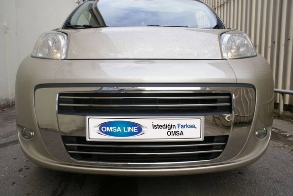 OMSA Citroen Nemo Krom Ön Tampon Çıtası 4 Parça 2007-2016 Arası - 1