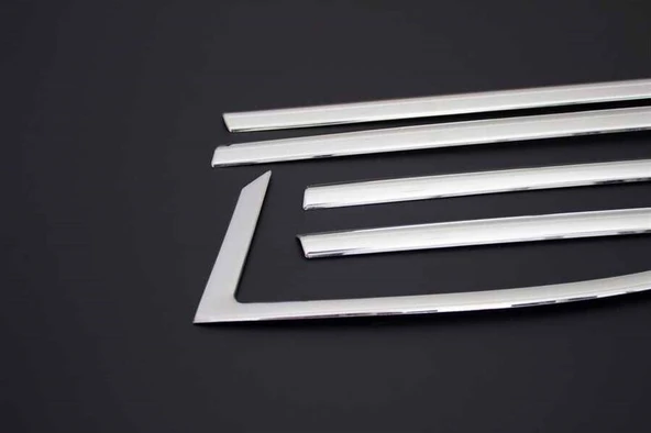 OMSA Opel Astra K HB Krom Cam Alt Çıtası 8 Parça 2015-2021 Arası - Resim 2