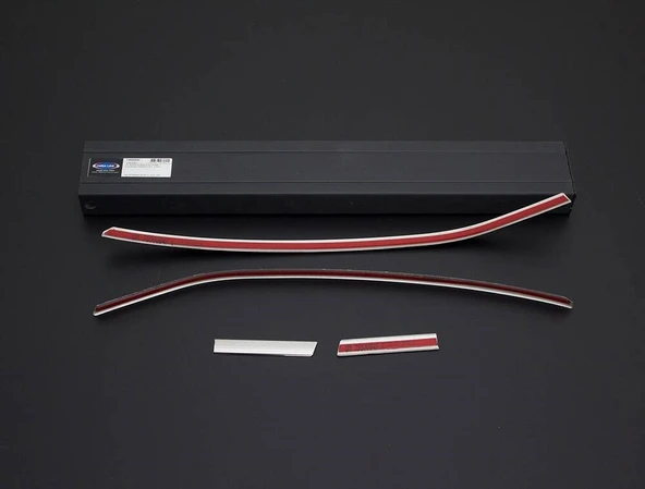 OMSA VW T6.1 Caravelle Krom Ön Tampon Alt Izgara 4 Parça 2020-2023 Arası - Resim 3