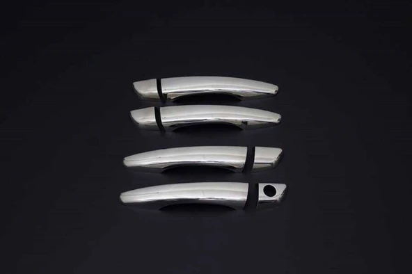 OMSA Citroen C5 Aircross Krom Kapı Kolu 4 Kapı 8 Parça (Sensörsüz) 2019 ve Sonrası ürün görseli