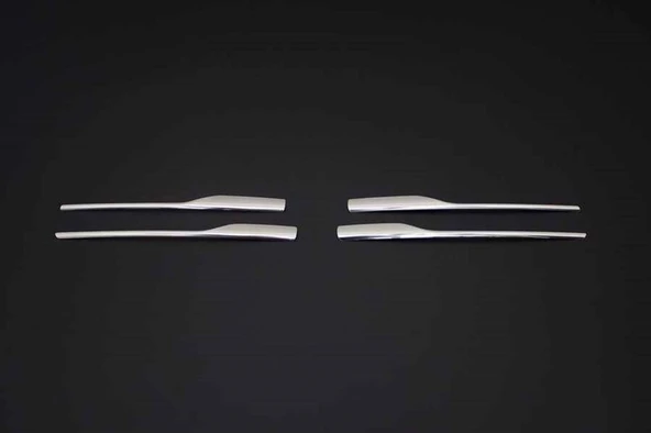 OMSA Dacia Sandero Stepway Krom Ön Panjur 4 Parça 2012-2020 Arası - Resim 2