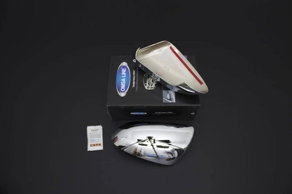 OMSA Nissan Qashqai Krom Ayna Kapağı 2 Parça Abs 2010-2014 Arası - Resim 4
