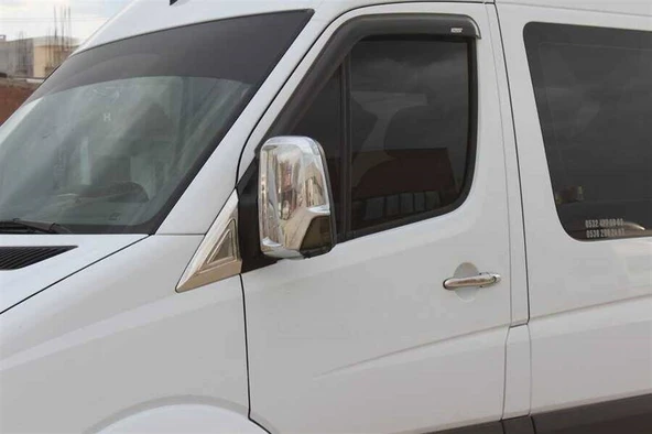 OMSA VW Crafter Krom Kelebek Cam Yeri 2 Parça 2012-2017 Arası VAN - Resim 3