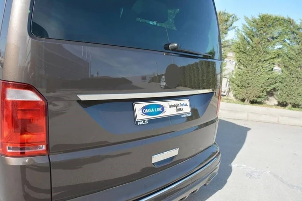 OMSA VW T6.1 Transporter Krom Plaka Üstü Çıta 2020-2023 Arası ürün görseli