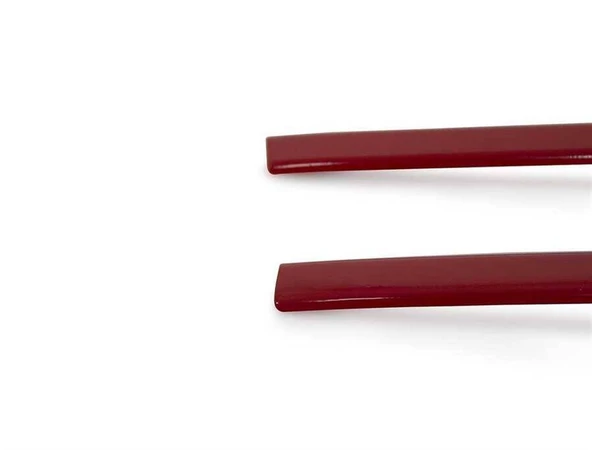 OMSA VW T6 Transporter Kırmızı Krom Ön Tampon Çıtası Comfortline & Highline 3 Parça 2015-2019 Arası - Resim 3