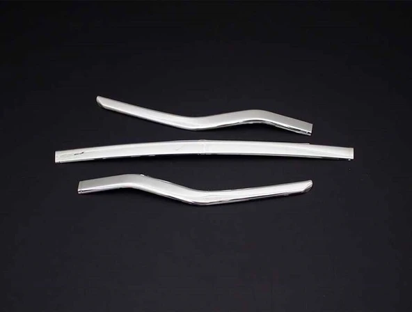 OMSA Hyundai i20 Krom Arka Tampon Çıtası 3 Parça 2018-2020 Arası - Resim 2