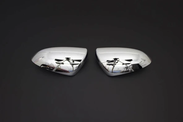 OMSA Nissan Qashqai Krom Ayna Kapağı 2 Parça Abs 2010-2014 Arası - Resim 2