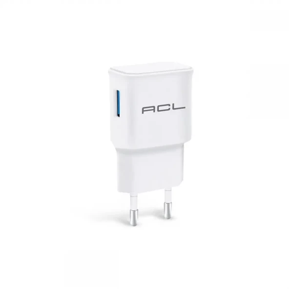 ACL M2 2.1A 10 Watt 1xUSB Şarj Başlığı Seyahat Şarj ürün görseli 1