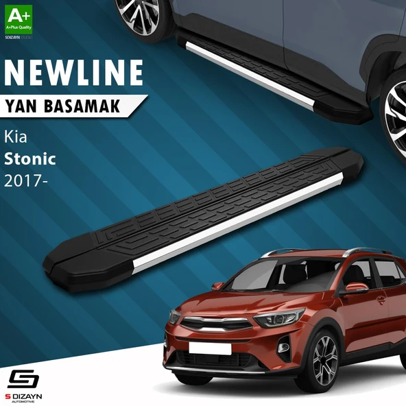 S-Dizayn Kia Stonic NewLine Krom Yan Basamak 173 Cm 2017 Üzeri A+ Kalite ürün görseli