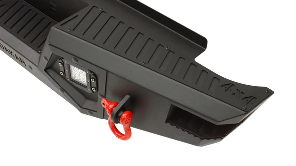 OMSA VW Amarok Dakar V2 Çelik Arka Tampon Ledli Sensörlü-Sensörsüz 2010-2021 Arası - Resim 9