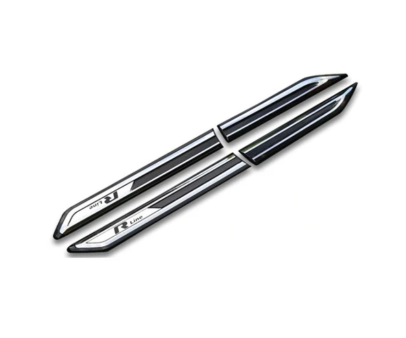 S-Dizayn VW Passat B8 ABS Krom Çamurluk Çıtası 4 Prç. R Line 2015-2019 - Resim 3