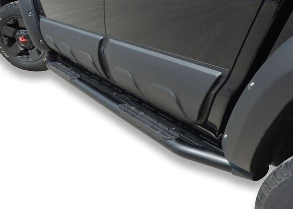 OMSA Nissan Navara Amazon Yan Basamak Çap:76 Siyah 2006-2015 Arası - Resim 4