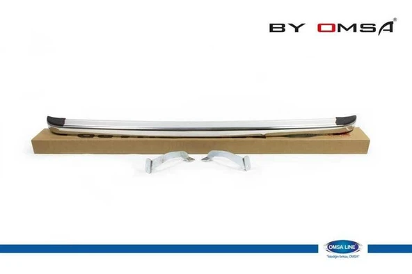 OMSA Peugeot Bipper Ms Line Arka Koruma Alüminyum 2008 ve Sonrası - Resim 3
