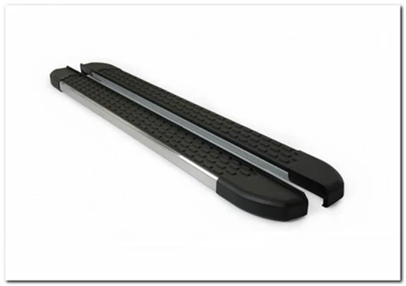 Omsa Line Renault Duster 2024 Sonrası Nevada Krom Alınlı Yan Basamak ürün görseli