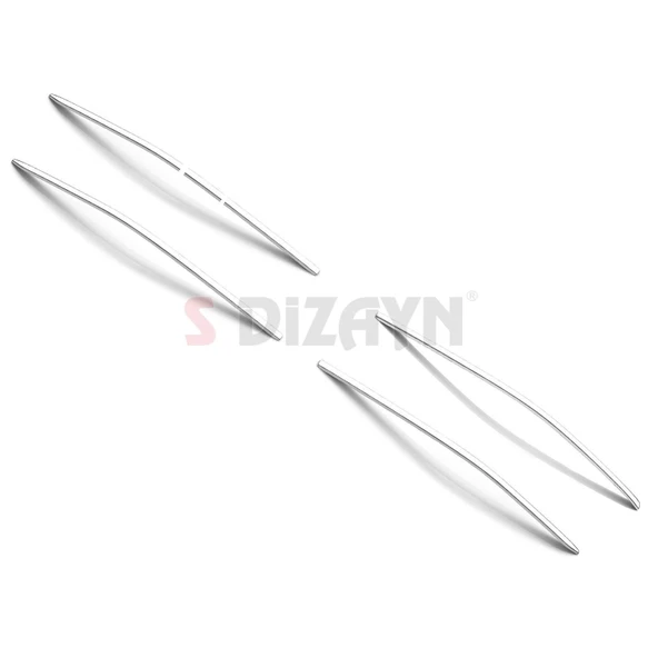 S-Dizayn VW Tiguan 3 Krom Ön Tampon Çıtası 6 Prç. 2024 Üzeri A+ Kalite - Resim 3