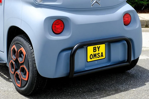 OMSA Citroen Ami Arka Koruma Çap:42 Siyah 2020-2024 Arası - Resim 3