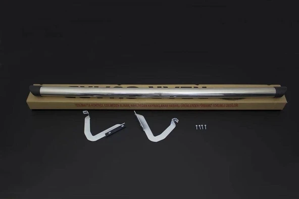 OMSA VW T5 Transporter Arka Koruma Krom Boru Çap:60 Plastik Kapak 2003-2023 Arası - 2