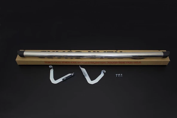 Mercedes Sprinter W906 Krom Boru Arka Koruma Plastik Tapalı Çap:60 2006-2017 Arası - Resim 2