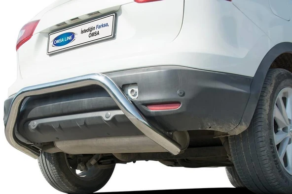 OMSA Nissan Qashqai Pars Arka Koruma Çap:60 Krom 2014-2021 Arası - Resim 2