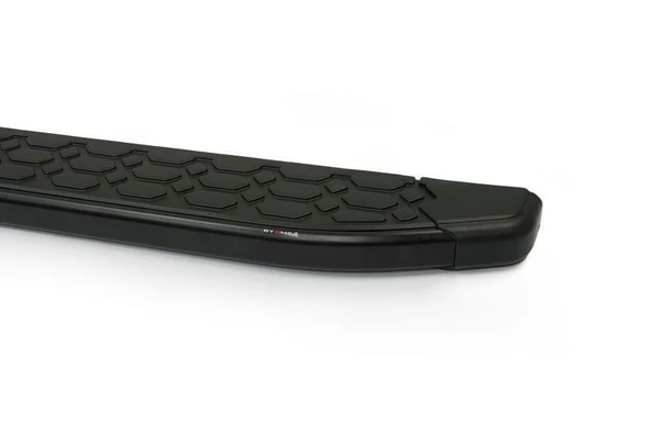 Omsa Line MG ZS Benzinli 2022 Sonrası Blackline Mat Siyah Alüminyum Alınlı Yan Basamak - Resim 3