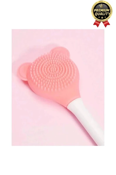 Özel Seri Esnek Yumuşak Silikon Yüz Cilt Krem Maske Uygulama ve Temizleme Fırçası Spatulası 1 Adet - Resim 7