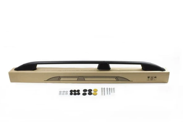 Fiat Doblo 2 Facelift Elegance Tavan Çıtası Siyah Uzun Şase 2015-2021 Arası - Resim 3