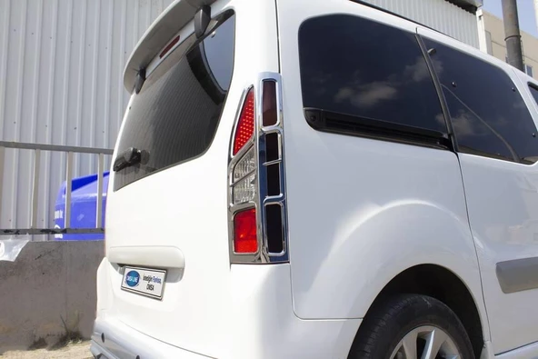 OMSA Citroen Berlingo 2 Krom Stop Çerçevesi 2 Parça Abs 2008-2018 Arası ürün görseli