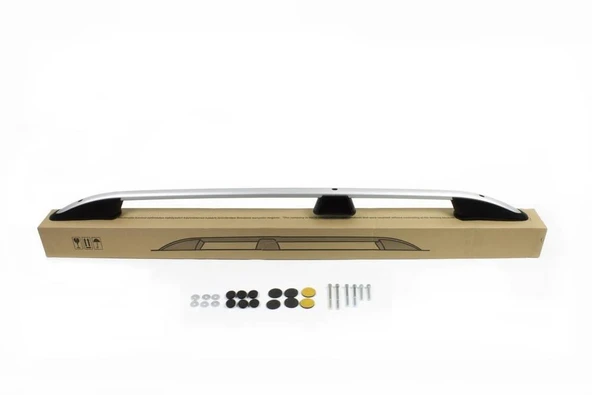 Fiat Doblo 2 Facelift Elegance Tavan Çıtası Alüminyum Kısa Şase 2015-2021 Arası - Resim 3