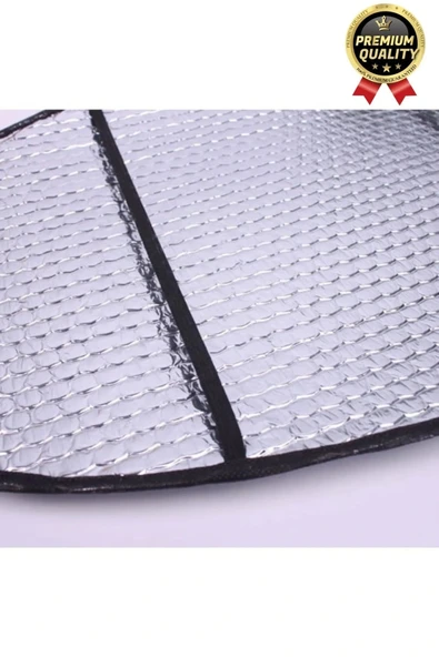 Özel Üretim Alüminyum Koltuk Kılıfı Dayanıklı Lastikli Su Geçirmez Motor Sele Güneşliği 60 cm x35 cm - 7