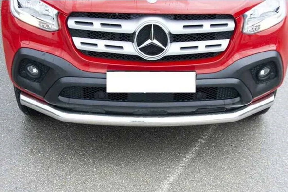 OMSA Mercedes X-Class Texas Ön Alt Koruma Çap:76 Krom 2012 ve Sonrası - Resim 2