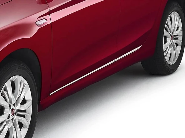 OMSA Fiat Egea HB Sedan Krom Yan Kapı Çıtası 4 Parça 2016 ve Sonrası ürün görseli