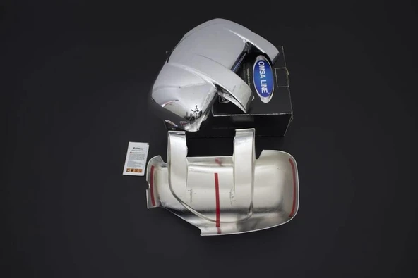 OMSA Opel Movano 3 Krom Ayna Kapağı 2 Parça Abs 2013 ve Sonrası - Resim 2