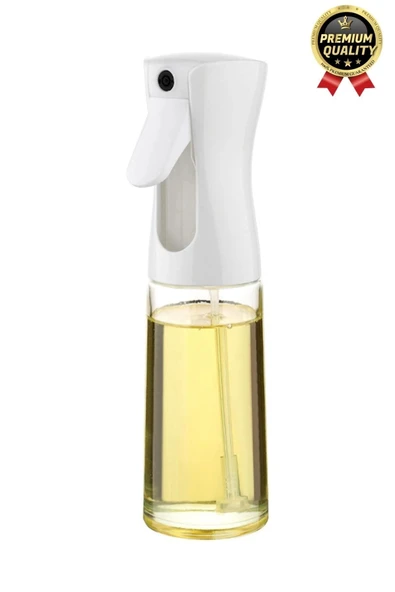Çok Amaçlı Atomize Başlıklı Sızdırmaz Airfryer Püskürtmeli Fısfıs Sprey Cam Yağdanlık 200 Ml 1 Adet - Resim 6