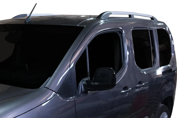 Toyota Proace City Solid Tavan Çıtası Siyah Uzun Şase 2019 ve Sonrası - Resim 2